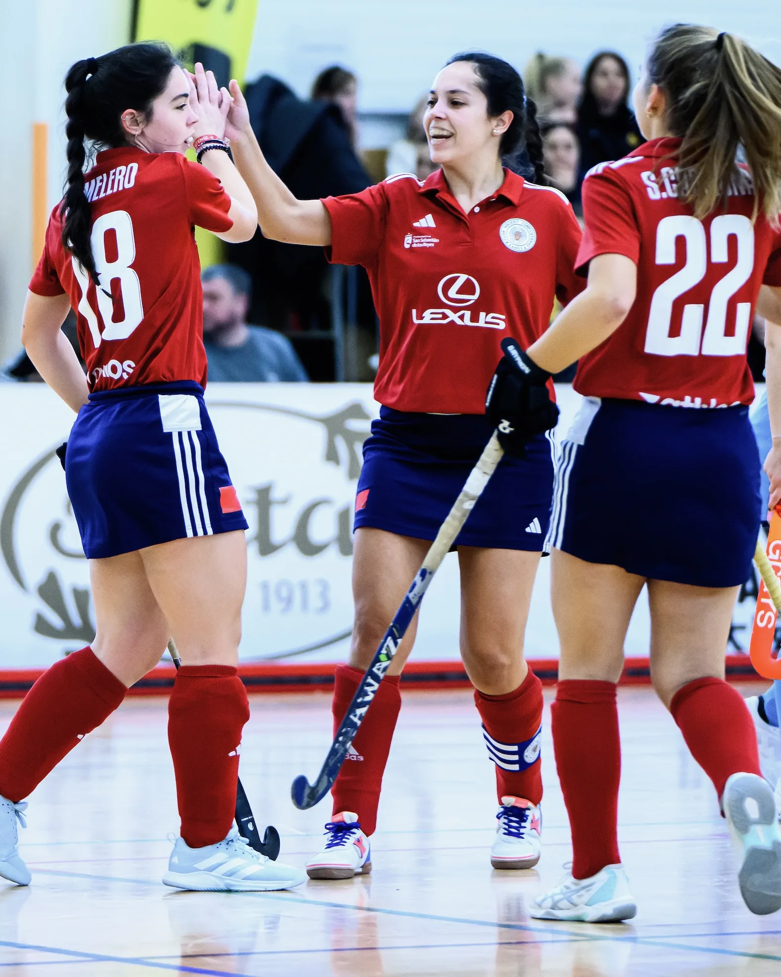 EL SANSE COMPLUTENSE MEDALLA DE BRONCE EN EL EUROHOCKEY INDOOR (F)