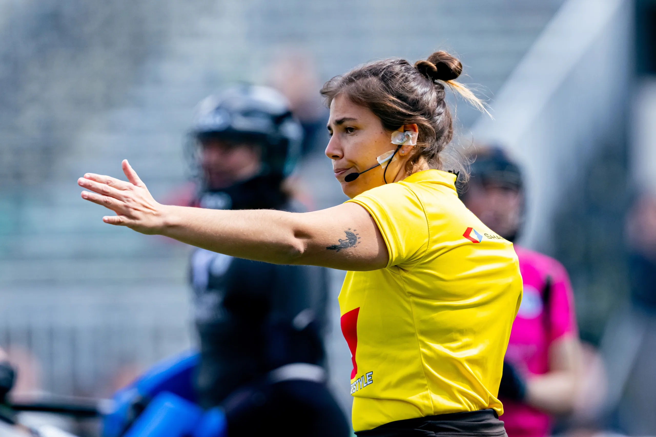 GEMA CALDERÓN, ÁRBITRA ESPAÑOLA EN LA ÉLITE EUROPEA: “ARBITRAR LA FINAL DE LA EHL HA SIDO UN SUEÑO CUMPLIDO”