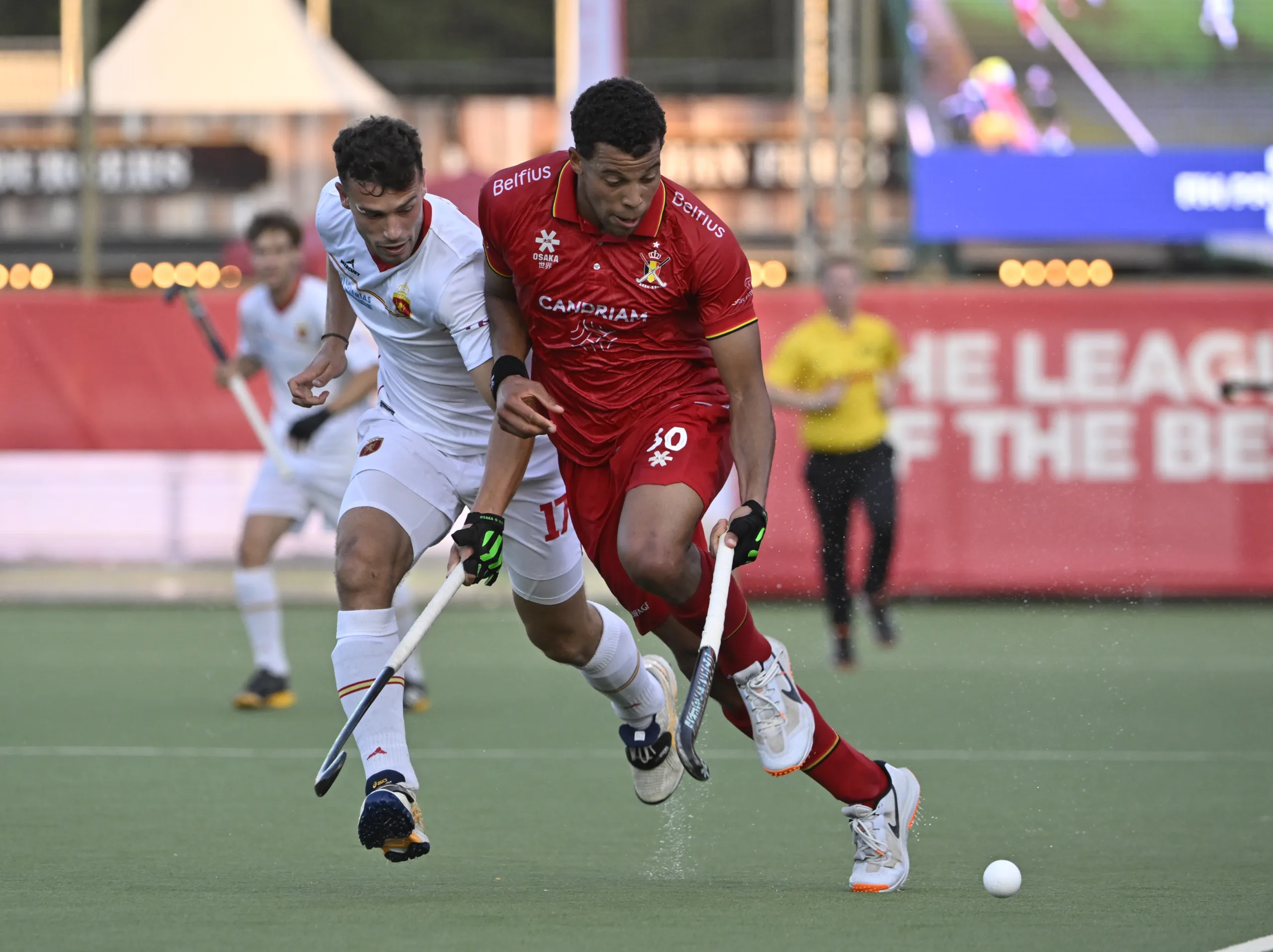 ESPAÑA COMPITE CON CARÁCTER, PERO CAE ANTE BÉLGICA EN UN PARTIDO INTENSO (6-3)
