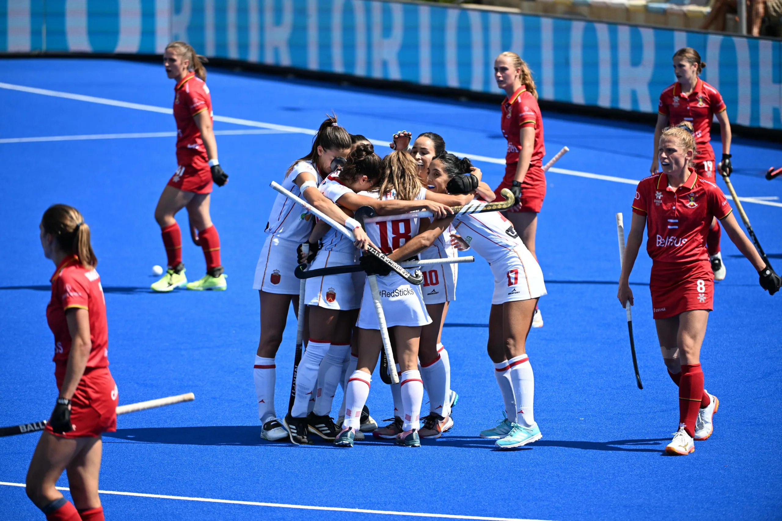 EMPATE DE MÉRITO ANTE BÉLGICA (2-2) EN EL DEBUT DE LAS REDSTICKS EN EL EUROPEO 2025