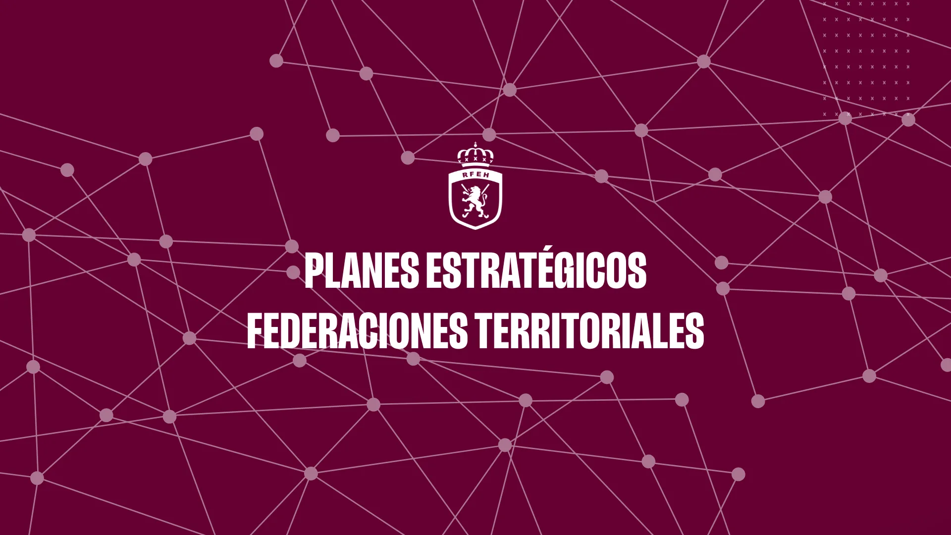 INICIADO EL PROYECTO DE PLANES ESTRATÉGICOS EN LAS FEDERACIONES TERRITORIALES