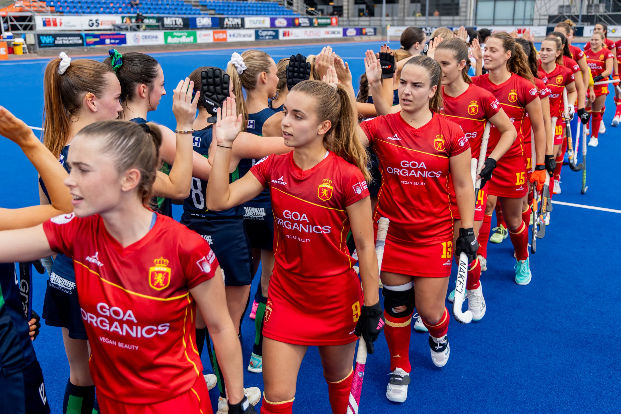 VICTORIA CONTUNDENTE DE ESPAÑA ANTE IRLANDA EN EL PARTIDO POR EL 9º-16º PUESTO