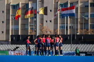 LAS REDSTICKS COMPITEN HASTA EL FINAL PERO CEDEN ANTE BÉLGICA EN SU DEBUT EN LA HPL 25-26